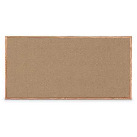United Visual Products Combo Board, 72"x48", White Frame/White Porcelain & Forbo UVDECORK7248W-WHTPORC-FORBO